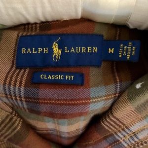 Plaid RL shirt - perfect for fall!